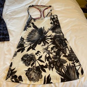 Racerback fitted tank